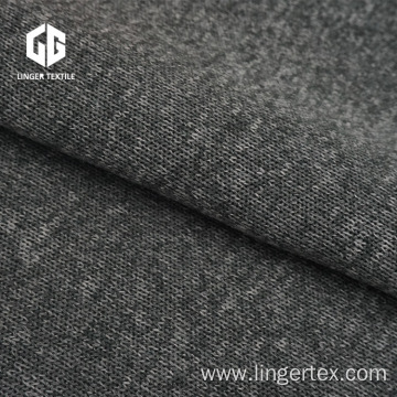 Polyester Sweater Hacci Fabric With One Side Brushed